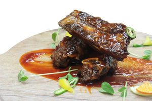 BBQ Dinosaur Ribs made by Ely's Fine Foods