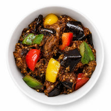 Load image into Gallery viewer, Eggplant &amp; Peppers
