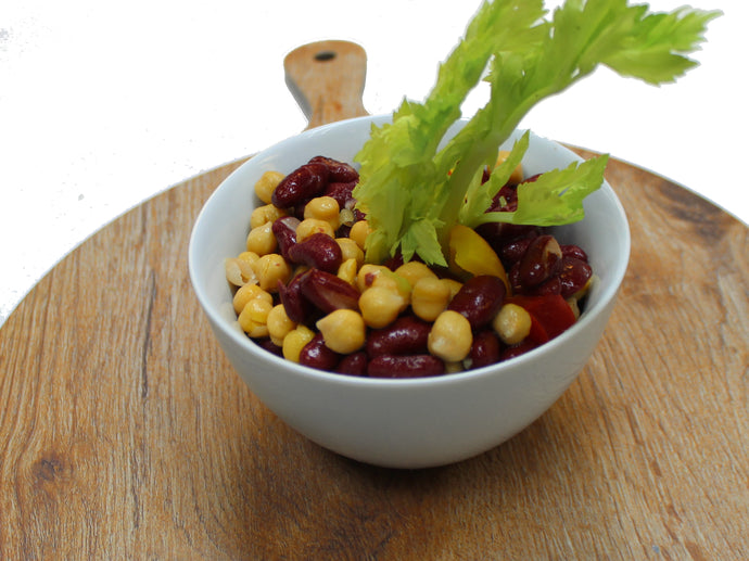 Chickpea and red Bean Salad 