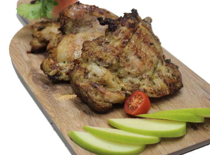 Grilled Chicken Thighs made by Ely's Fine Foods