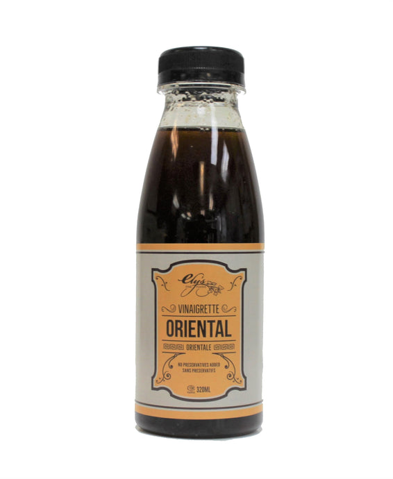 Oriental salad dressing made by Ely's Fine Foods