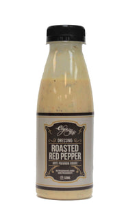 roasted red pepper salad dressing made by Ely's Fine Foods