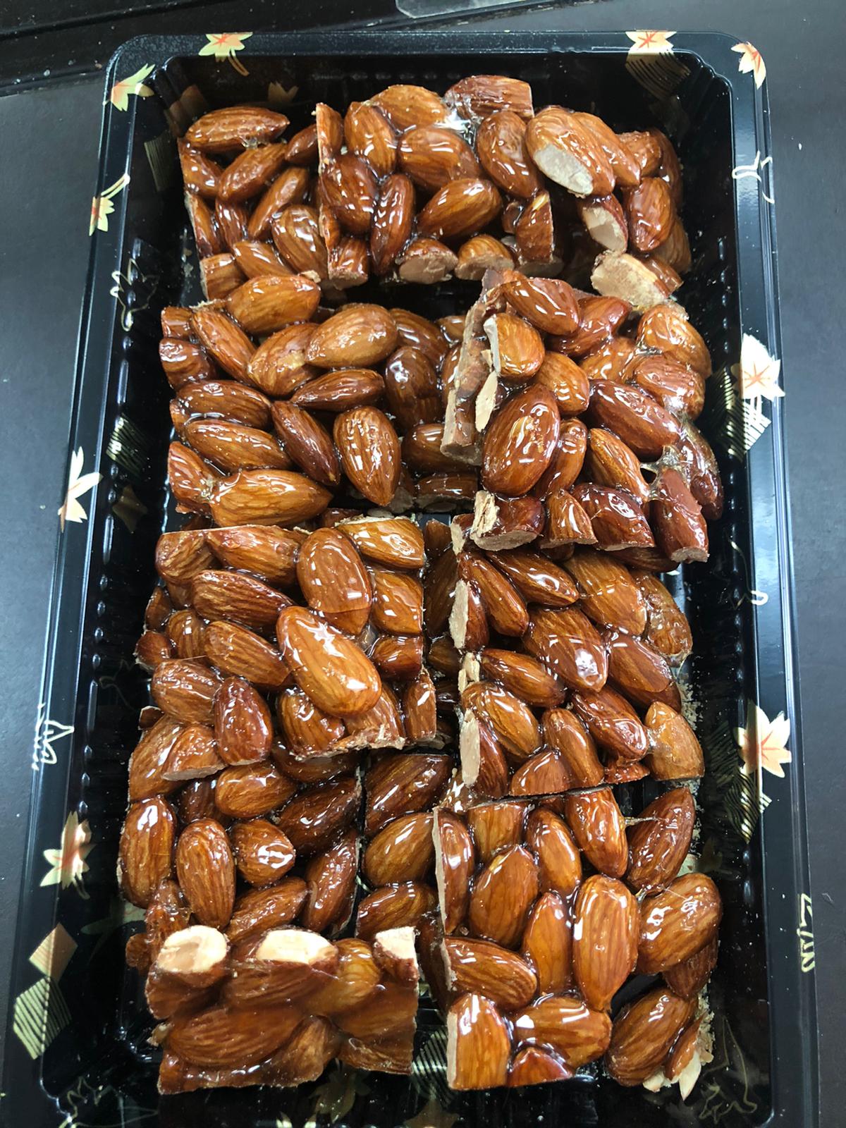Almond Caramel bites made by Ely's Fine Foods in Toronto